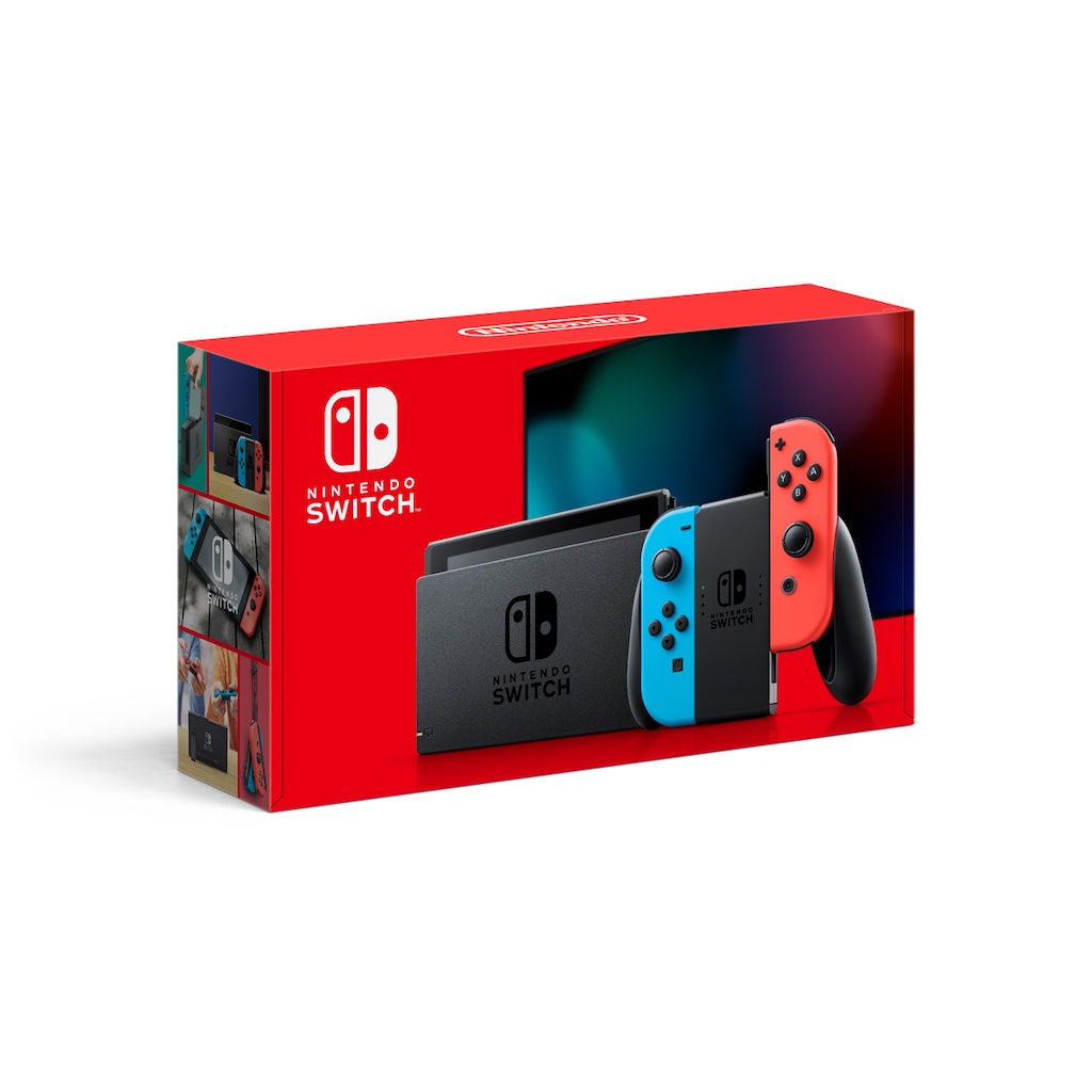 🔥HOT【本土版-日本直郵】Nintendo Switch 紅藍/灰色 主機(電池加強版)