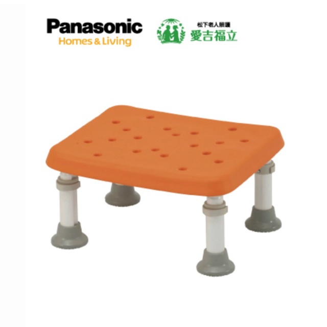 Panasonic國際牌 浴缸椅凳 柔軟座面｜浴缸座凳 安全泡澡 踏凳 座墊可拆洗 高度可調 止滑吸盤穩定不滑動 福樂多
