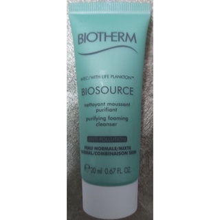 《全新》BIOTHERM 碧兒泉 活泉平衡潔顏膠 20ml / 50ml (公司貨附中文標示)