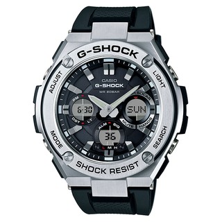 CASIO卡西歐 G-SHOCK雙顯錶/GST-S110-1A