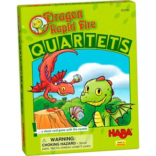旋風谷卡牌（HABA 德國桌遊-Dragon Rapid Fire – Quartets）
