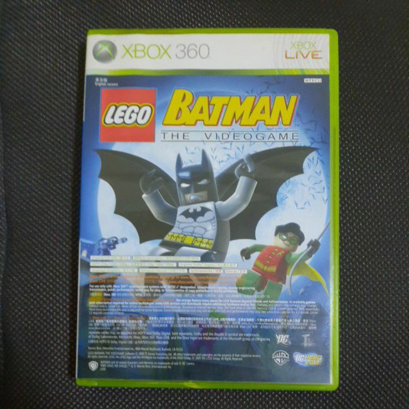 XBOX360 PURE＋Lego Batman 樂高蝙蝠俠