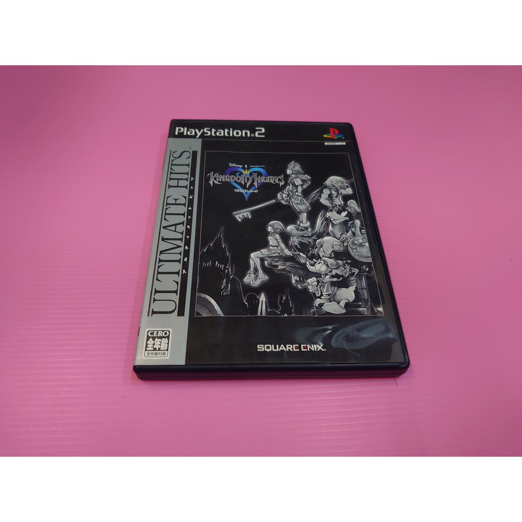 K 出清價! 網路最便宜 PS2 2手原廠遊戲片 有 唐老鴨  王國之心 KINGDOM HEARTS HITS
