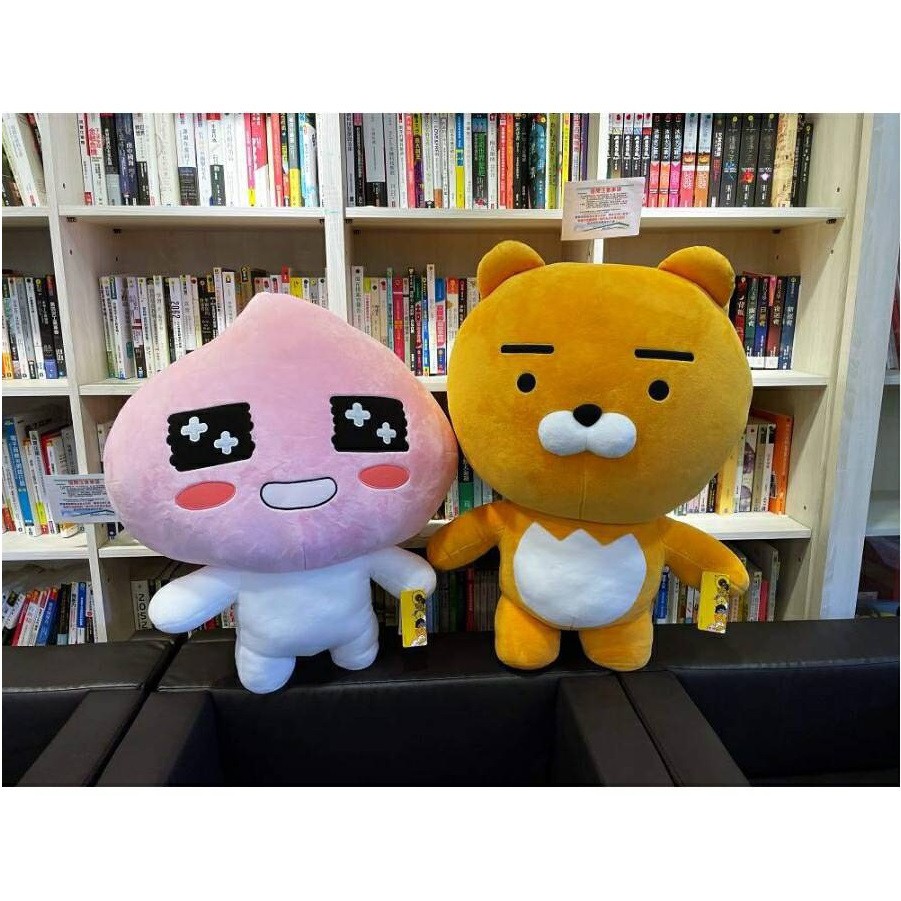 超商預購 全家便利商店 大型絨毛娃娃 玩偶 萊恩 屁桃 KAKAO FRIENDS 暖咖大復活 Apeach Ryan