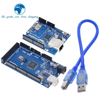 Tzt UNO 以太網 W5100 網路擴展板 SD 卡遮蔽, 用於 arduino, 帶有 Mega 2560 R3