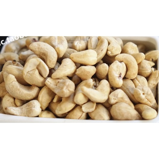 <五寶松鼠堅果雜貨鋪>無漂白生腰果*松鼠飛鼠倉鼠大赤鼯鼠鸚鵡零食*