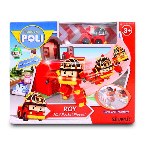 羅伊迷你基地 Roy Mini Pocket Playset 波力 救援小英雄 正版