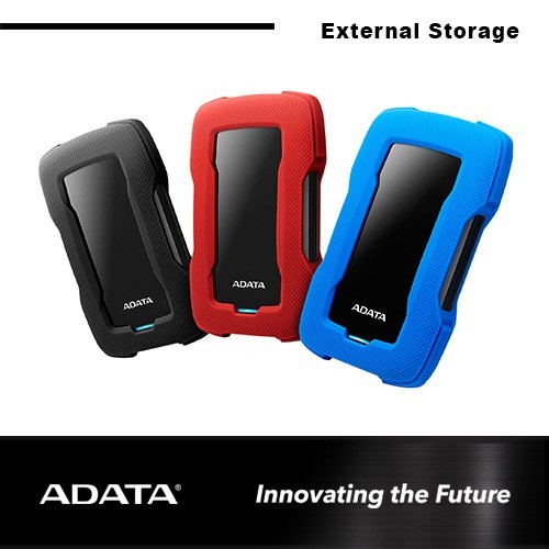 Adata HD330 1TB 外部硬盤驅動器防震 2.5