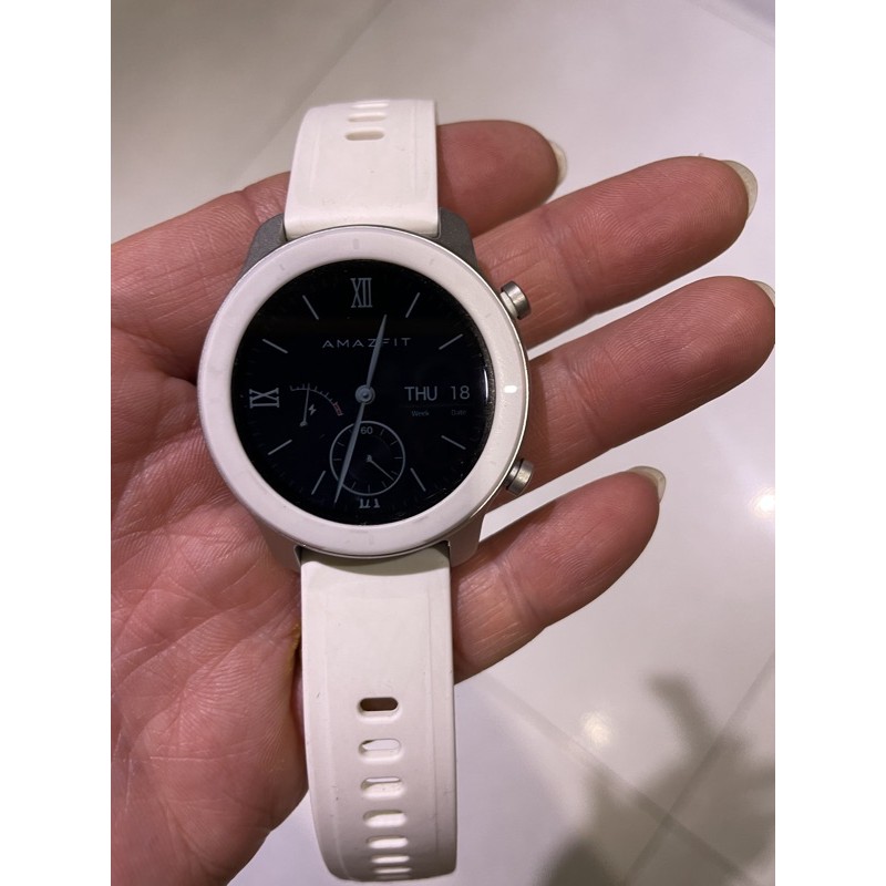 華米Amazfit GTR手錶42mm月光白華米手錶米動手錶小米智能手錶