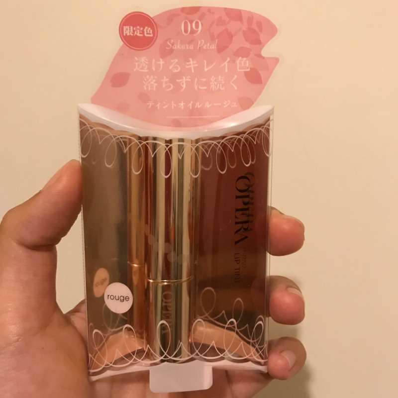 Opera lip tint 日本 限定色 渲漾水色唇膏 09 櫻花