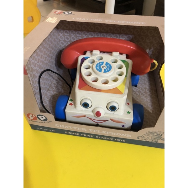 費雪 玩具總動員 復古電話玩具