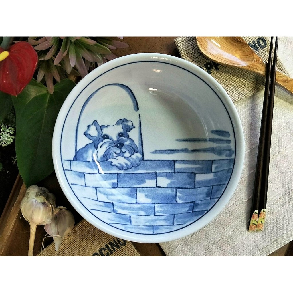 好日餐旅🌠日本製雪納瑞7"寬口湯盤 碗盤 餐具 現貨 貨到付款 絲瓜蛤蜊 滷白菜