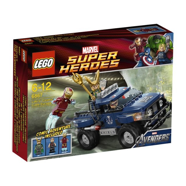 樂高 LEGO 6867 Loki's Cosmic Cube Escape 洛基脫逃 MARVEL 漫威 超級英雄