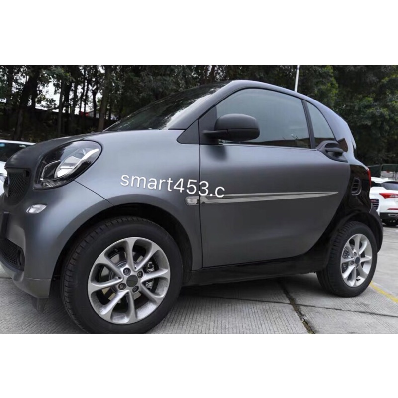 smart453/ for two 兩門 / 車門不繡鋼裝飾條+方向燈裝飾蓋/ 三色.