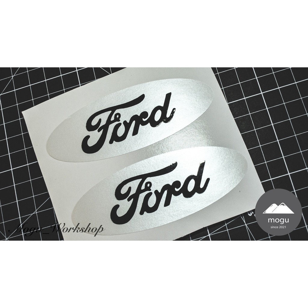 [膜谷包膜工作室] Ford 福特 Focus Mk4 St Wagon 專用車標膜(一對) 改色 改裝 卡夢 反光