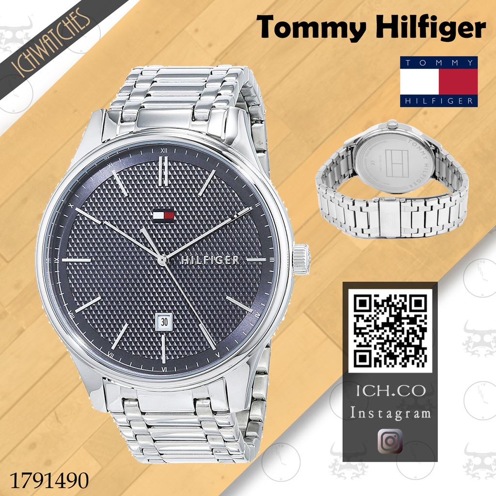 原裝進口美國Tommy hilfiger經典紳士鋼錶大三針日期-機械錶石英錶男錶女錶情侶錶運動錶潛水錶美國代購父親節禮物