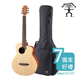 aNueNue / M1 原創系列 36吋旅行木吉他(雲杉木面板) 彩虹人官方認證【樂器通】