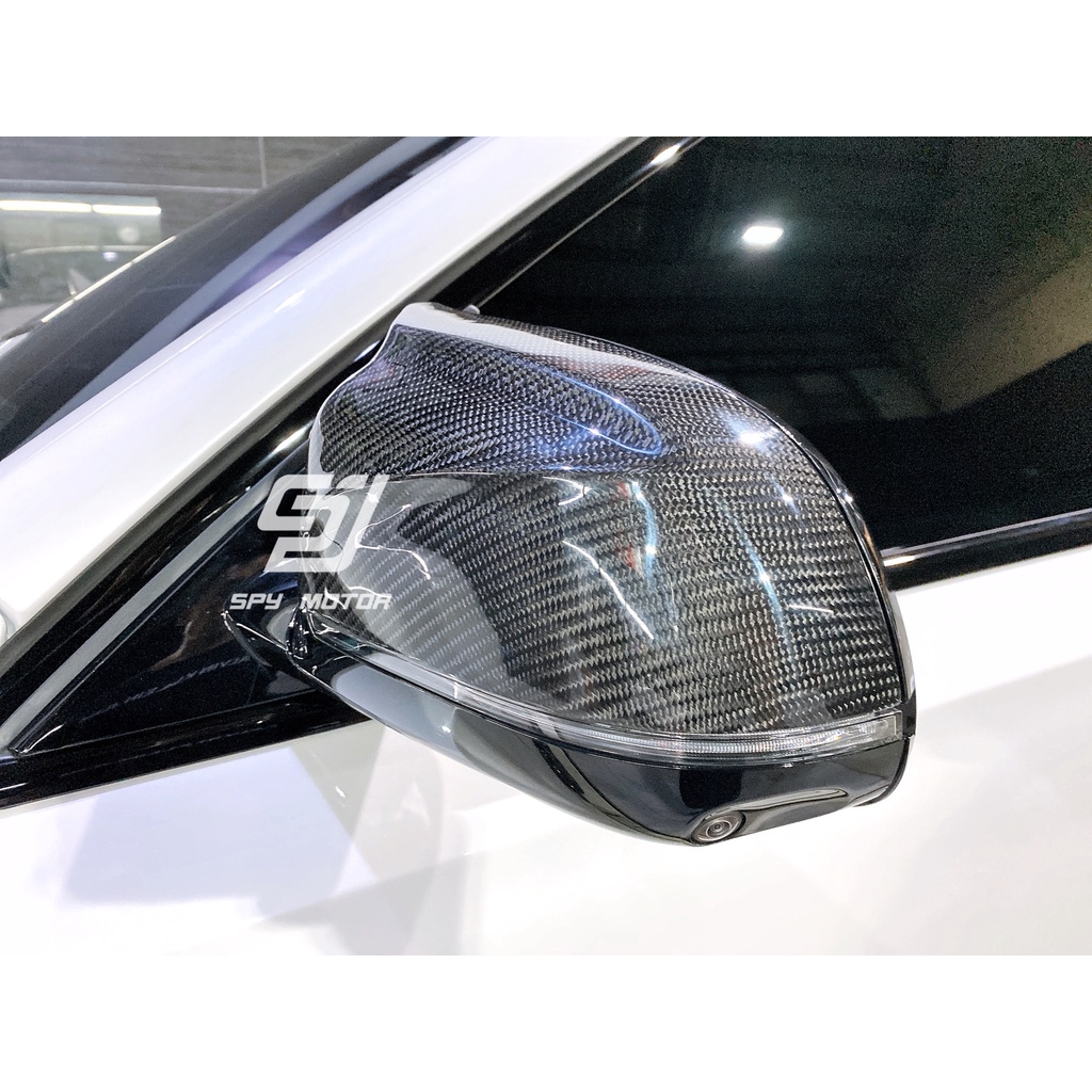 【SPY MOTOR】BMW G06 X6 牛角款碳纖維後視鏡蓋
