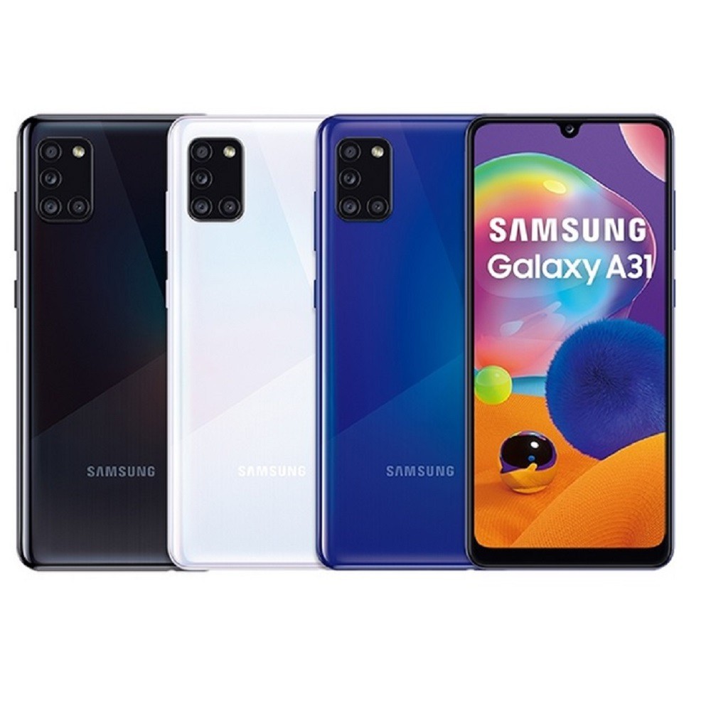 SAMSUNG Galaxy A31 6.4吋 6G/128G 手機 黑/白/藍 現貨 廠商直送