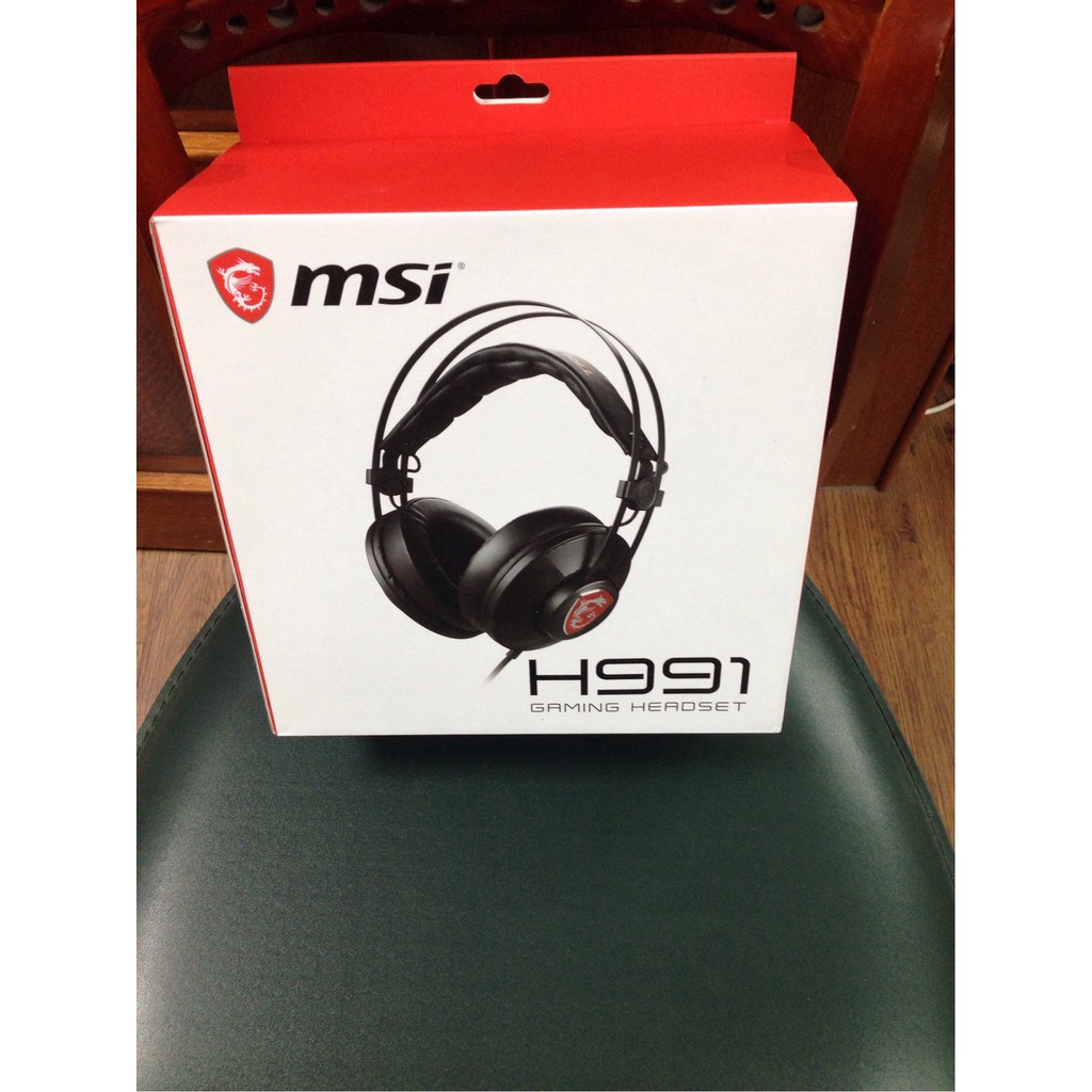 MSI 微星 H991 GAMING HEADSET 電競耳機/全新盒裝