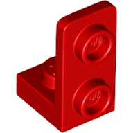 LEGO 6345637 73825 紅色 1x1x2 反向側接 托架