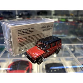 吉華科技 MINICHAMPS Mercedes-AMG G65 G-Class 2015 紅色 1/87