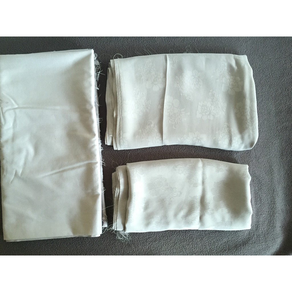 日本灰色浮花軟布料兩件0 灰色西裝布料一件0 手工藝拼布桌布蓋布椅墊靠墊布套裝裝飾布料 蝦皮購物