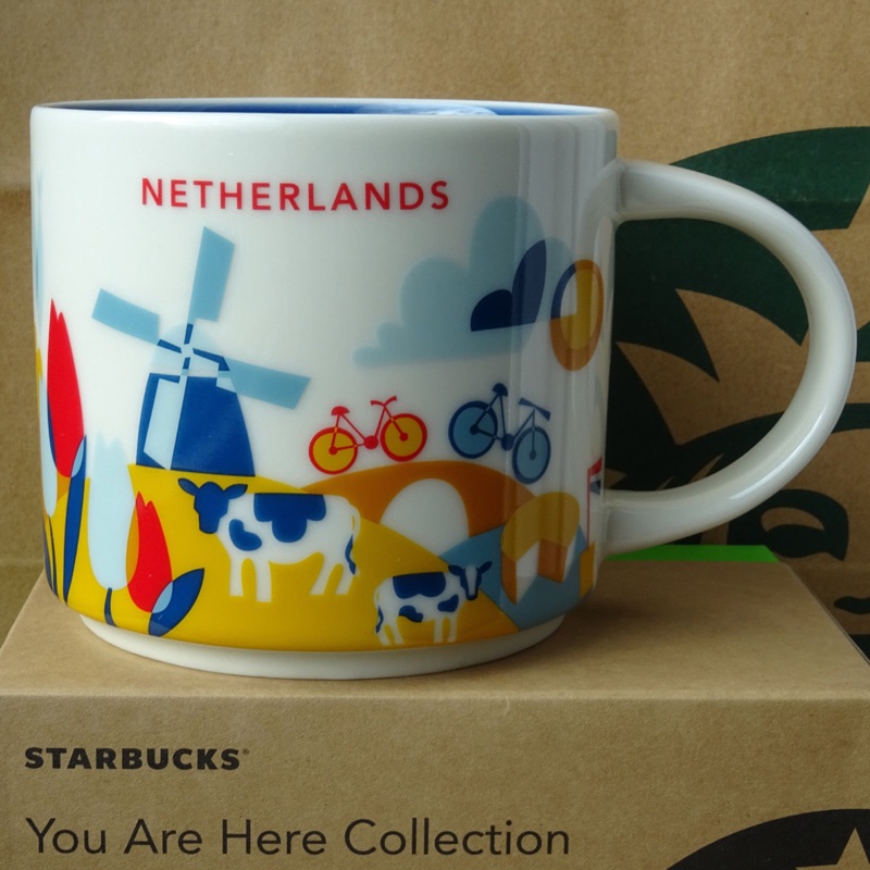 正版現貨🔥荷蘭🇳🇱星巴克 YAH 城市杯 Netherlands 城市馬克杯 Starbucks