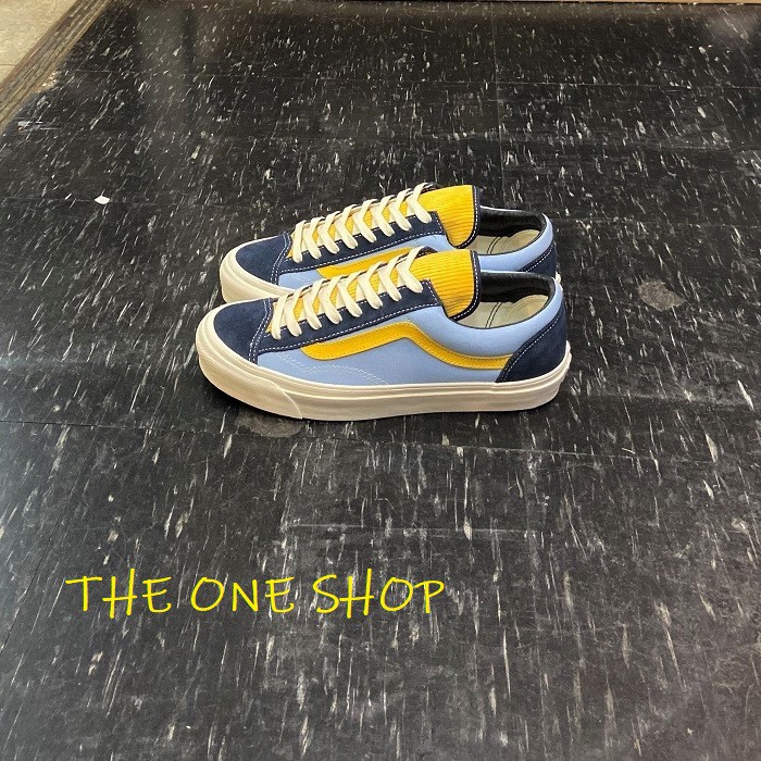 TheOneShop VANS OG Style 36 Old Skool Lx 藍色 黃色 VN0A4BVETPE