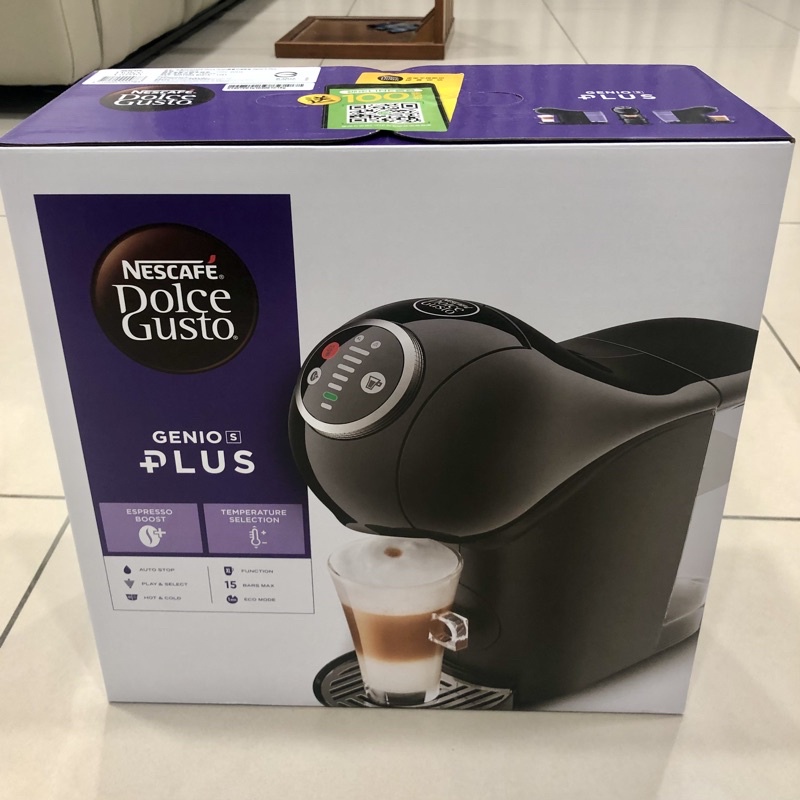 DOLCE GUSTO Genio S Plus 膠囊咖啡機 保固兩年 也適用星巴克大顆膠囊咖啡