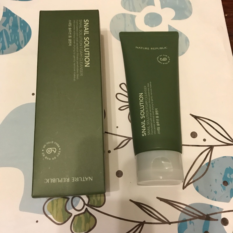 Nature republic 蝸牛洗面乳（新版）