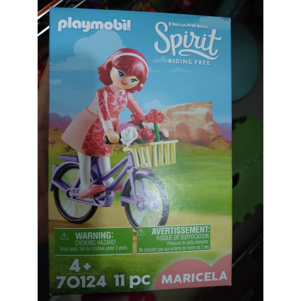 PLAYMOBIL 70124 摩比 騎自行車的瑪麗塞拉 (外盒微凹損)
