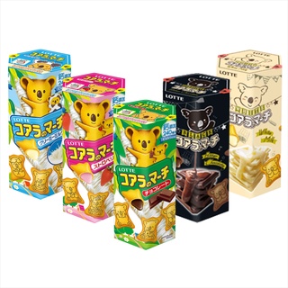 樂天小熊餅37g系列 (巧克力/草莓/濃黑巧克力)【佳瑪】小熊餅乾