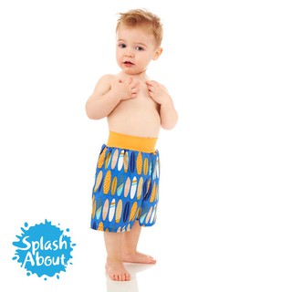 《Splash About 潑寶》Happy Nappy Board Shorts 嬰兒抗UV海灘尿布褲 - 衝浪小子