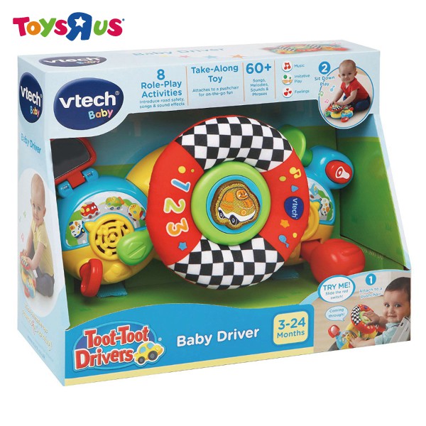 Vtech 嘟嘟車系列-寶寶帥氣方向盤 ToysRUs玩具反斗城