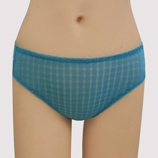 【瑪登瑪朵】S-Select 低腰三角萊克內褲(沁綠藍)