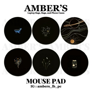 預購 AMBER'S 8款 土星太陽 行星 花朵 貓咪 鯨魚 煙火 橡膠筆電滑鼠墊 電腦滑鼠墊 防滑滑鼠墊 辦公用