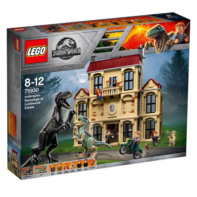 全新快閃特價LEGO樂高75930侏儸紀世界電影迅猛龍豪宅
