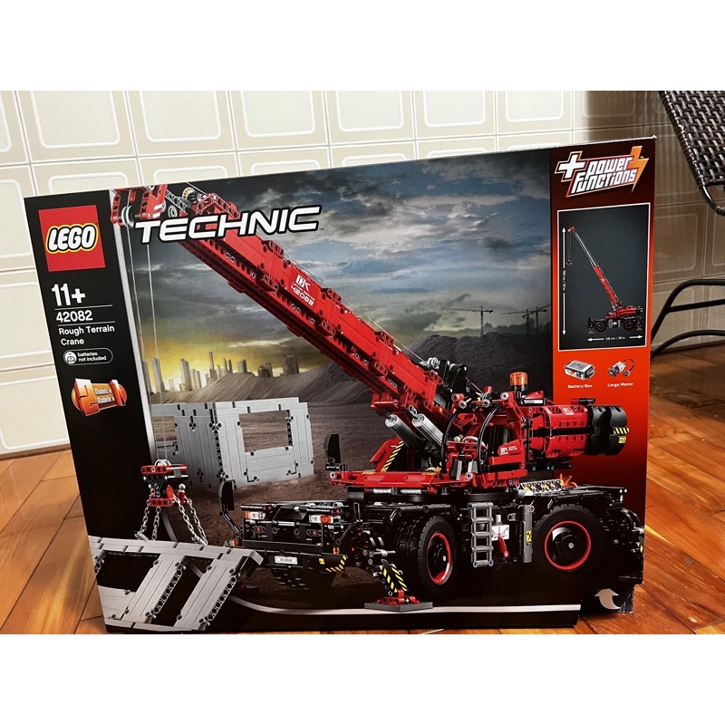 Lego 42082 科技系列 曠野地形起重機(盒損）