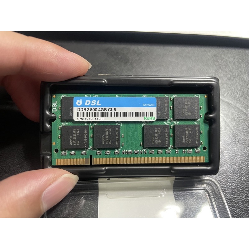 DSL DDR2 800 4GB 筆電筆記型記憶體 PC2-6400 相容533/667