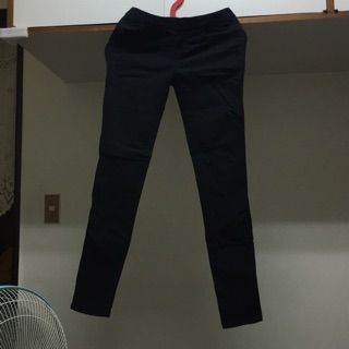 Giordano 黑色長褲 24腰