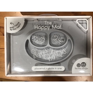【ezpz】Happy Mat快樂餐盤(FDA認證矽膠、寶寶自主用餐必備)