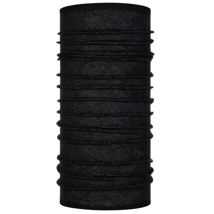 【BUFF】BF120765 西班牙魔術頭巾《舒適》美麗諾羊毛頭巾 黑色迴路 保暖頭巾 舒適印花 125gsm