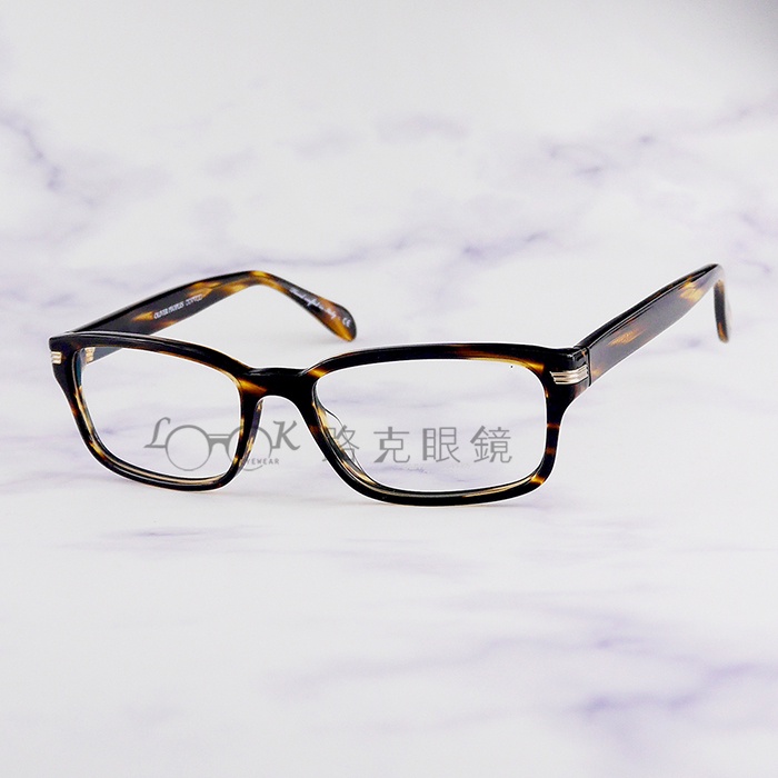 【LOOK路克眼鏡】 OLIVER PEOPLES 光學眼鏡 JonJon 琥珀 方框 簡約時尚 OV5173 1003