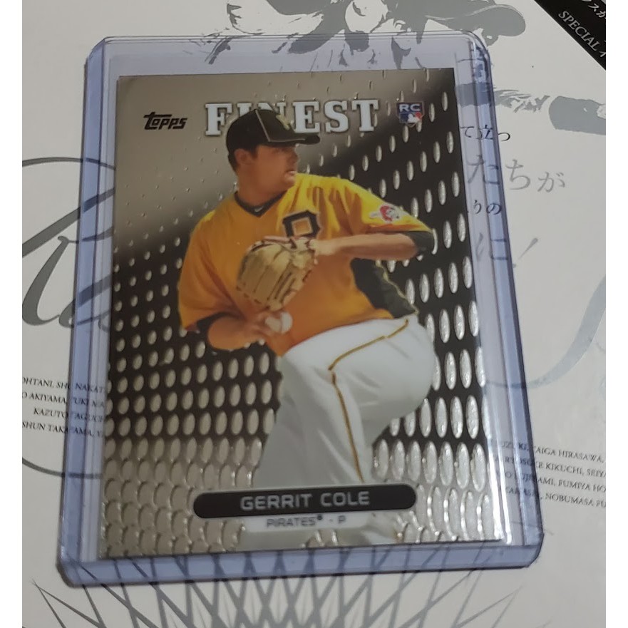 海盜隊 Gerrit Cole 新人卡RC 2013 Topps FINEST 球員卡