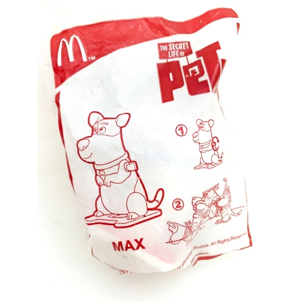 麥當勞玩具系列：寵物當家-翻筋斗麥斯