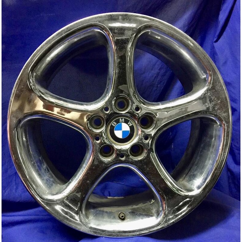 18吋寶馬BMW X5原廠電鍍鋁圈 5孔120 【益和輪胎】