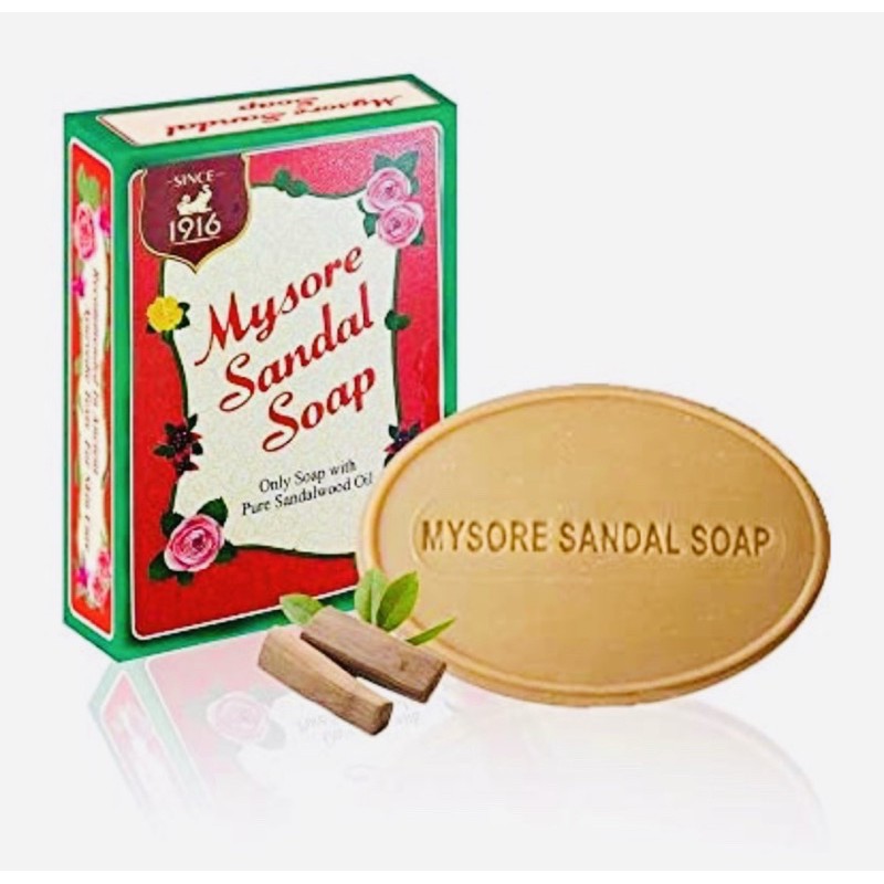 🌟現貨🌟印度Mysore檀香保濕護膚皂 Sandal Soap 75g 邁索爾 印度頂級檀香皂 瑜伽舒壓精油香氛即期品