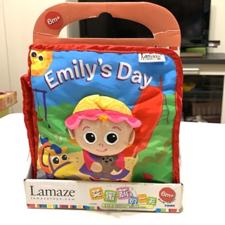 Lamaze 正版 艾蜜莉的一天 Emily’s day 布書 二手狀況好