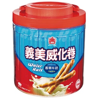 義美 威化卷(香草牛奶) 500g【家樂福】